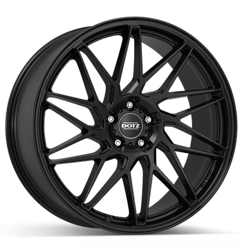 Cerchio DOTZ Tanaka Matt Black 5 fori 20\" 10X20 ET40 5x112
