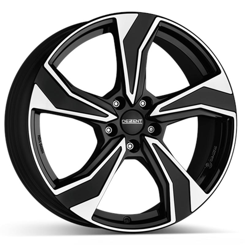 Cerchio DEZENT Kb Black Mirror 5 fori 18\" 7.5X18 ET25 5x112