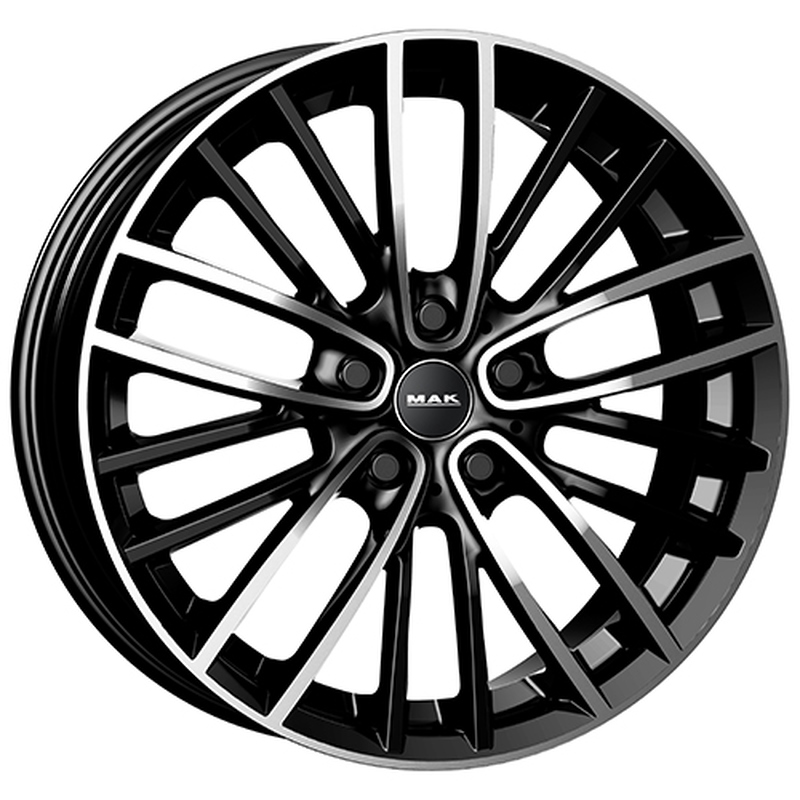 Cerchi in Lega MAK Chelsea Black Mirror 5 fori 18\" 7.5X18 ET50 5x112