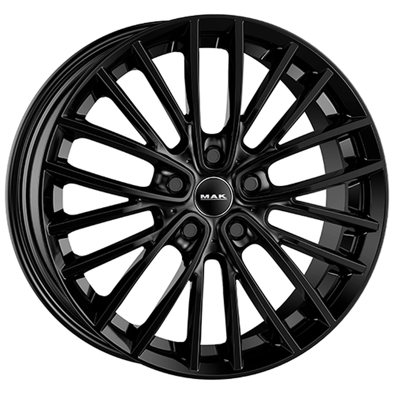 Cerchi in Lega MAK Chelsea Glossy Black 5 fori 17\" 7X17 ET47 5x112
