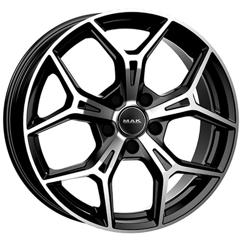 Cerchio MAK Epica Black Mirror 5 fori 17\" 6.5X17 ET50 5x114.3