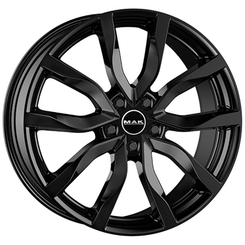 Cerchio MAK Highlands Glossy Black 5 fori 20\" 9.5X20 ET40 5x120