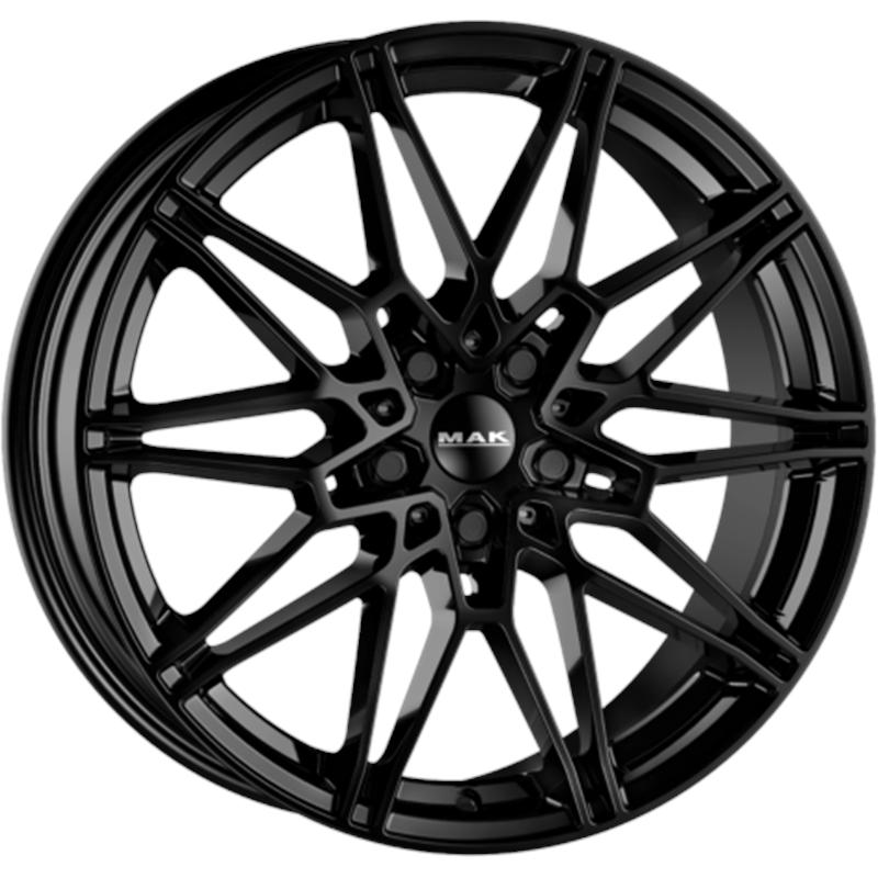 Cerchio MAK Koenig Glossy Black 5 fori 19\" 8X19 ET48 5x112