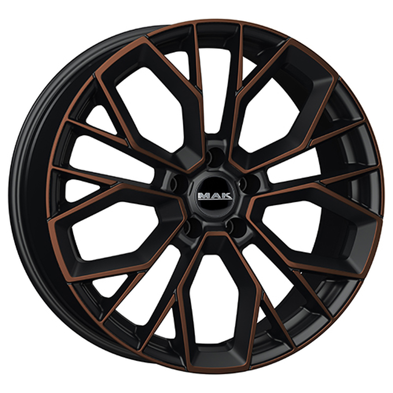 Cerchio MAK Stilo Black And Bronze 5 fori 20\" 8.5X20 ET35 5x112