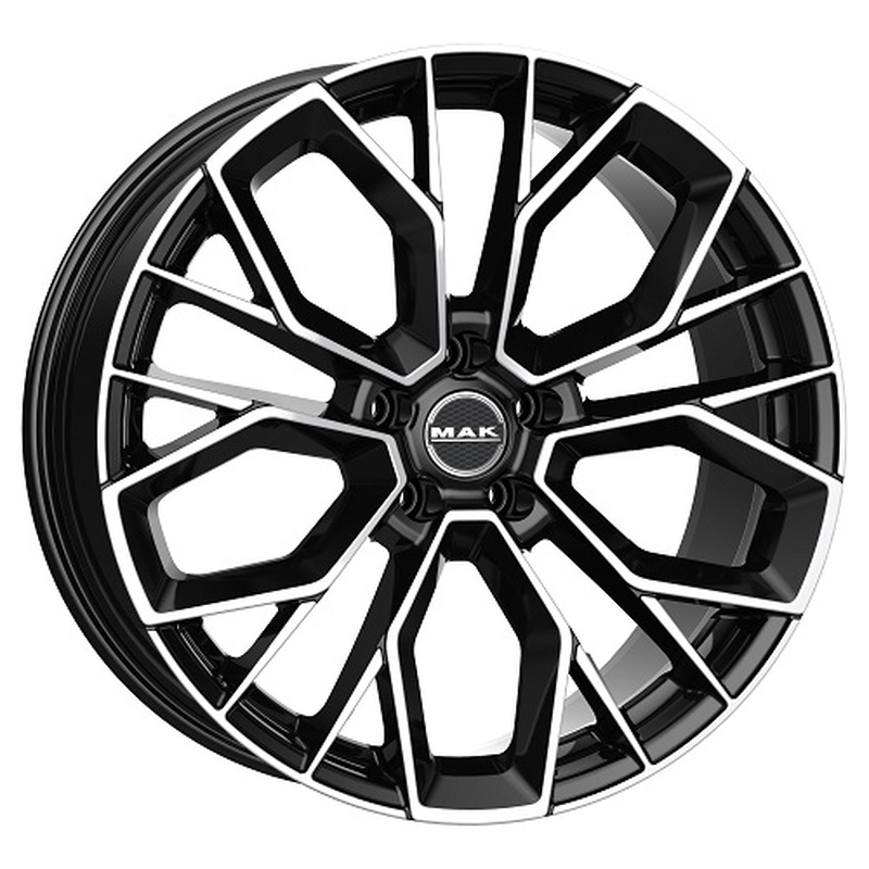 Cerchio MAK StilO-D Black Mirror 5 fori 20\" 9.5X20 ET41 5x112