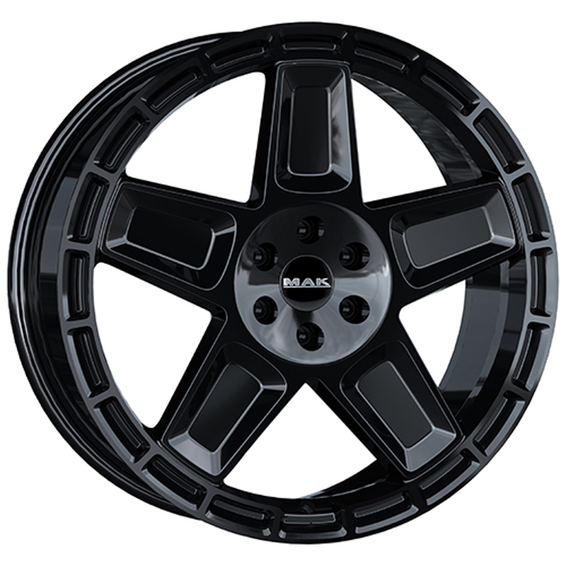 Cerchio MAK Trek Glossy Black 6 fori 20\" 9X20 ET55 6x139.7