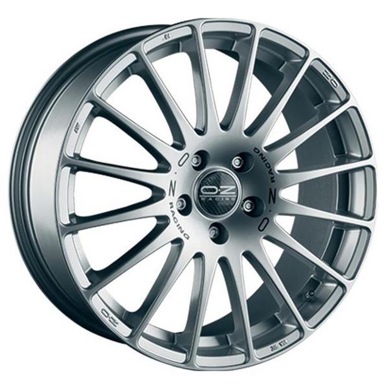 Cerchio OZ RACING Superturismo gt Matt Race Silver 5 fori 19\" 8X19 ET48 5x112