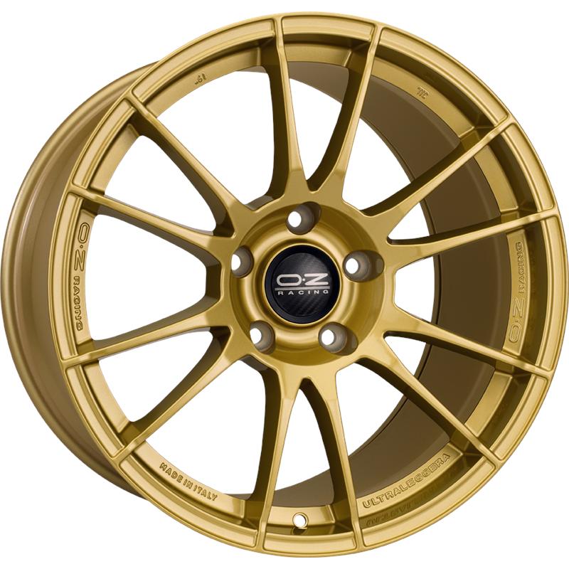 Cerchi in Lega OZ RACING Ultraleggera Hlt Race Gold 5 fori 19\" 8X19 ET35 5x120
