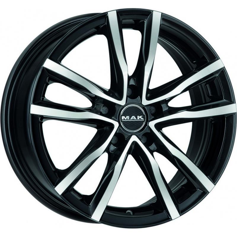Cerchi in Lega MAK Milano Black Mirror 5 fori 18\" 7X18 ET40 5x114.3