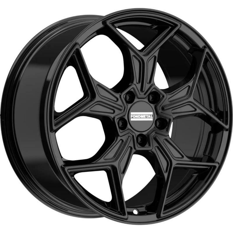 Cerchio FONDMETAL Taranis Glossy Black 5 fori 19\" 8X19 ET45 5x112