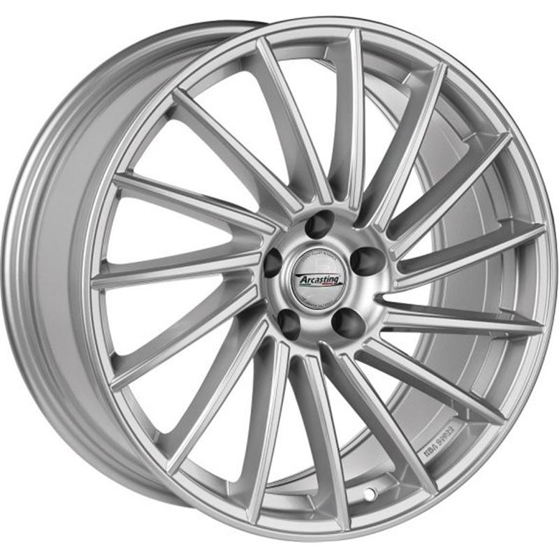 Cerchio ARCASTING Gotica Silver 5 fori 20\" 8.5X20 ET45 5x112