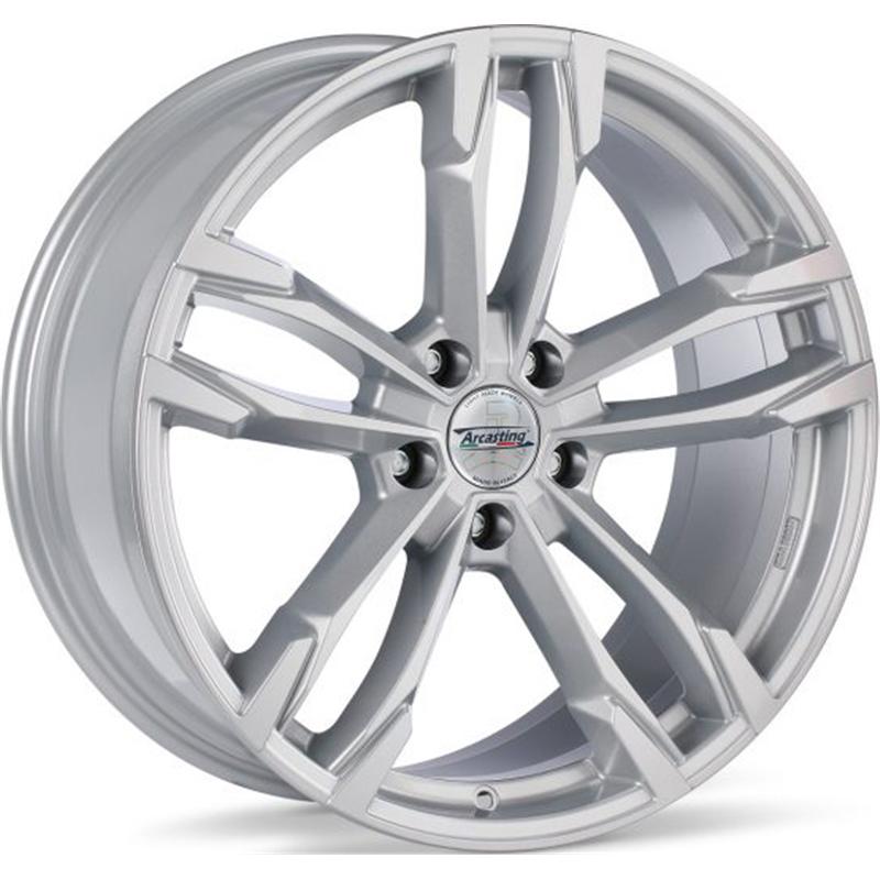 Cerchio ARCASTING Giorgione Silver 5 fori 19\" 7.5X19 ET35 5x110