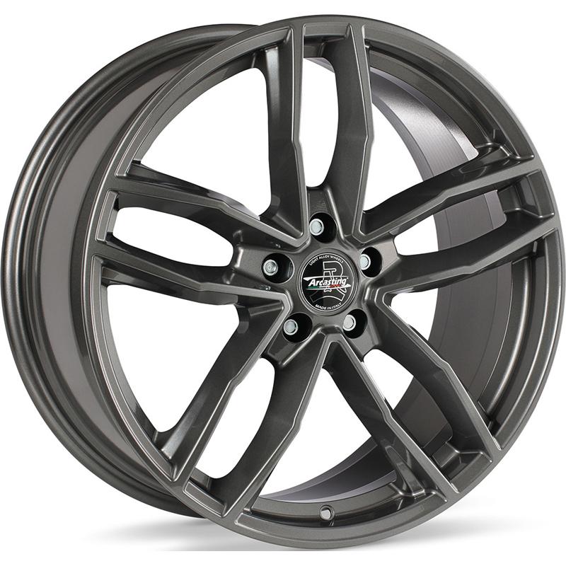 Cerchio ARCASTING Canova Antracite Lucido 5 fori 19\" 8.5X19 ET35 5x112