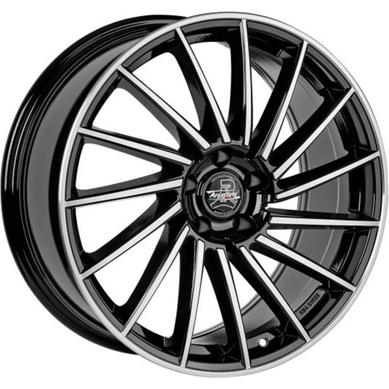 Cerchio ARCASTING Gotica Nero Diamante 5 fori 20\" 8.5X20 ET45 5x112