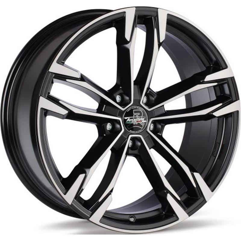 Cerchio ARCASTING Giorgione Black Mirror 5 fori 19\" 7.5X19 ET40 5x114.3