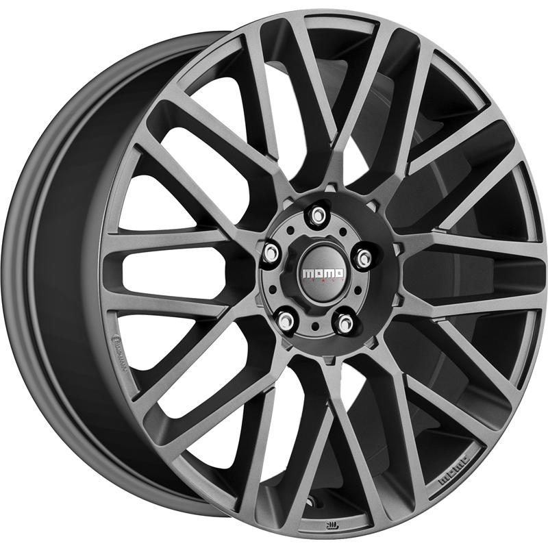 Cerchio MOMO WHEELS Revenge Antracite Opaco 5 fori 19\" 8.5X19 ET45 5x108