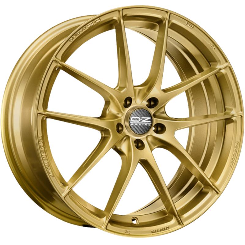 Cerchio OZ RACING Leggera Hlt Race Gold 5 fori 17\" 7.5X17 ET35 5x100