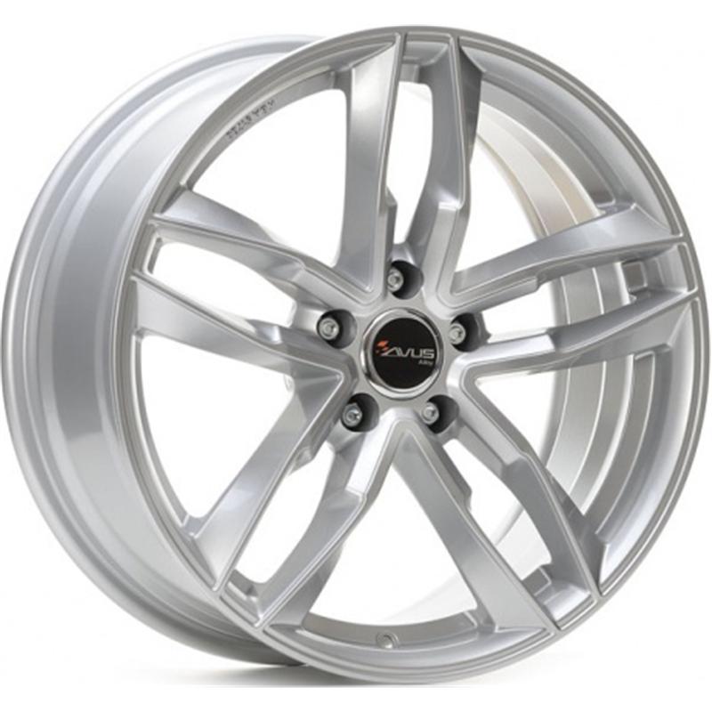 Cerchio AVUS Af16 Hyper Silver 5 fori 17\" 7.5X17 ET51 5x112