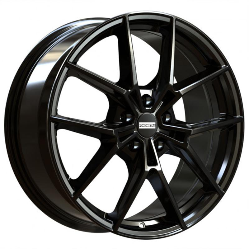 Cerchio FONDMETAL Iupiter Glossy Black 5 fori 18\" 8X18 ET26 5x112