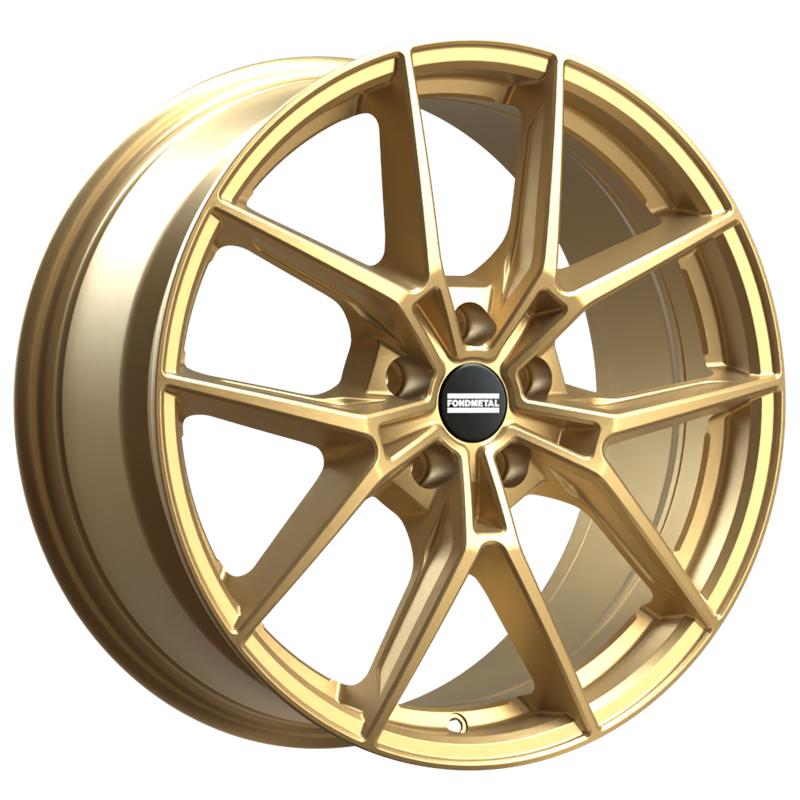 Cerchio FONDMETAL Iupiter Matt Gold 5 fori 18\" 8X18 ET49 5x112