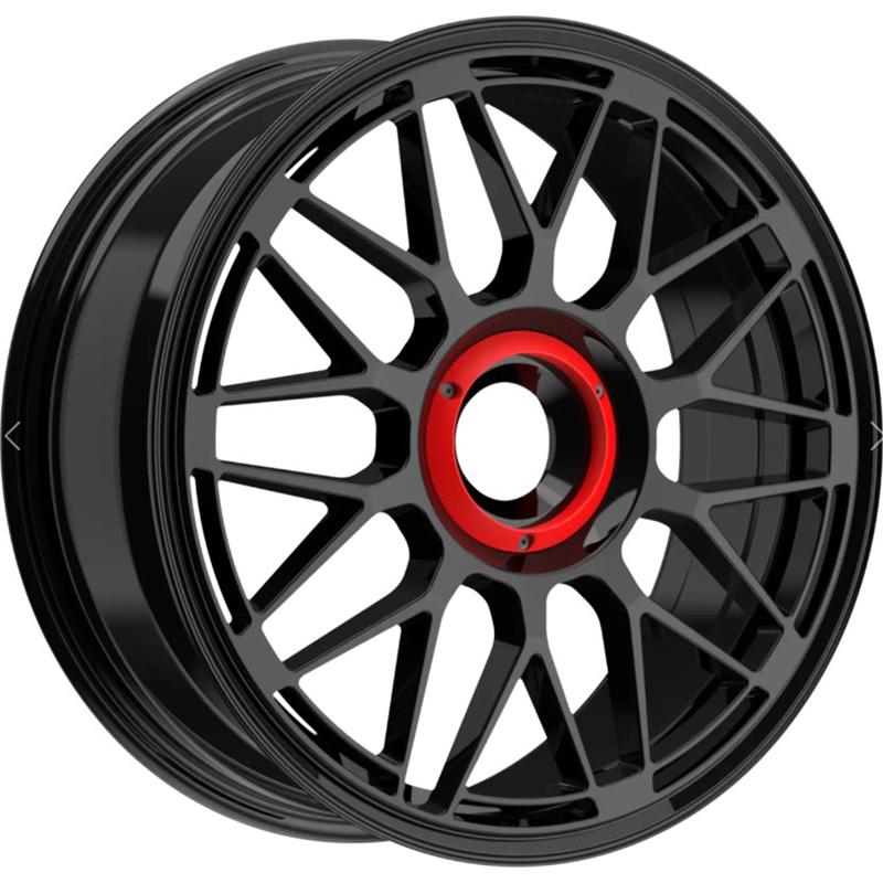 Cerchio FONDMETAL 9evo cl Glossy Black 15 fori 20\" 12X20 ET47 15x130