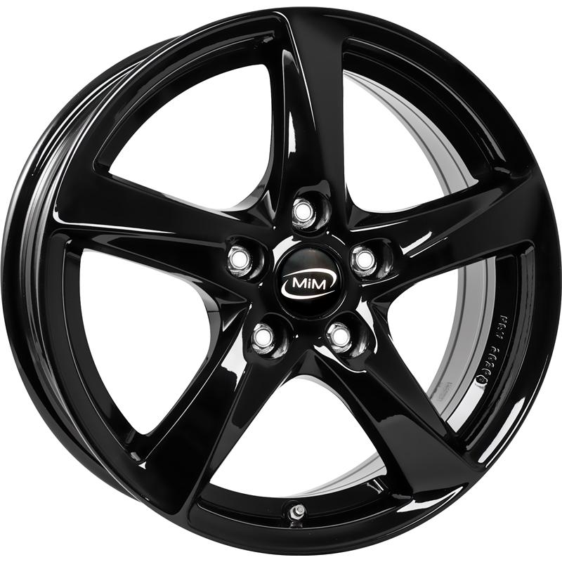 Cerchio RC DESIGN Rc30 Glossy Black 5 fori 18\" 7.5X18 ET35 5x112