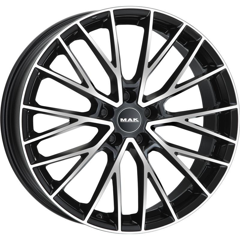 Cerchio MAK Speciale Black Mirror 5 fori 20\" 8.5X20 ET31 5x110