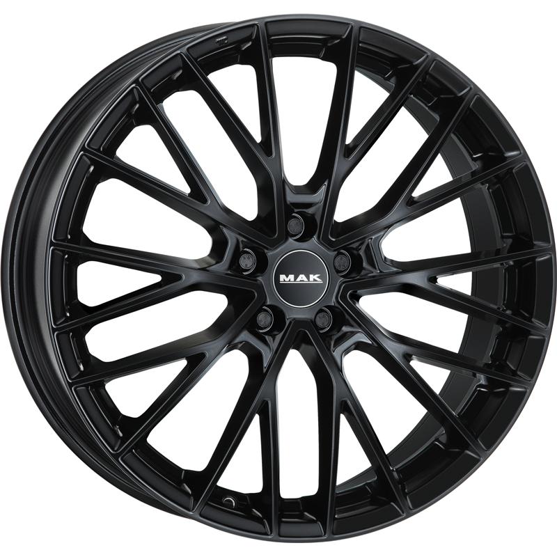 Cerchio MAK Speciale Glossy Black 5 fori 20\" 8.5X20 ET25 5x112