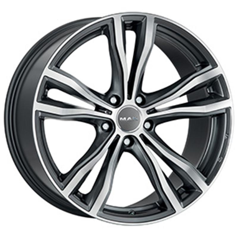 Cerchio MAK X-Mode Gun Metallic Mirror 5 fori 20\" 11X20 ET37 5x120