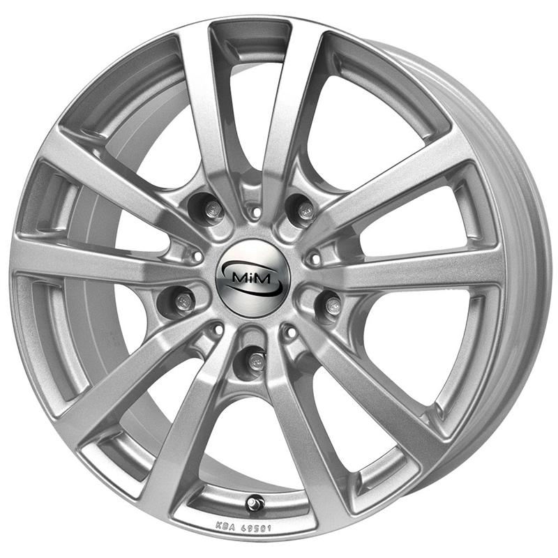 Cerchio RC DESIGN Rc25 Kristal Silver 5 fori 16\" 6.5X16 ET60 5x118
