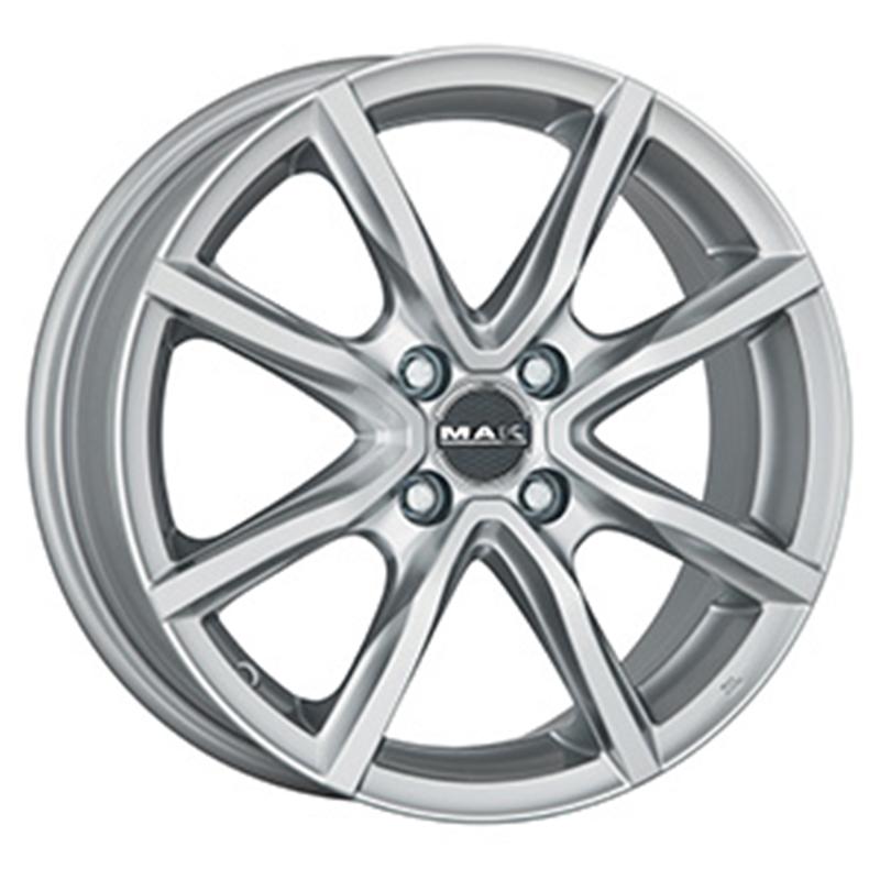 Cerchi in Lega MAK Milano 4 Silver 4 fori 15\" 6X15 ET30 4x98