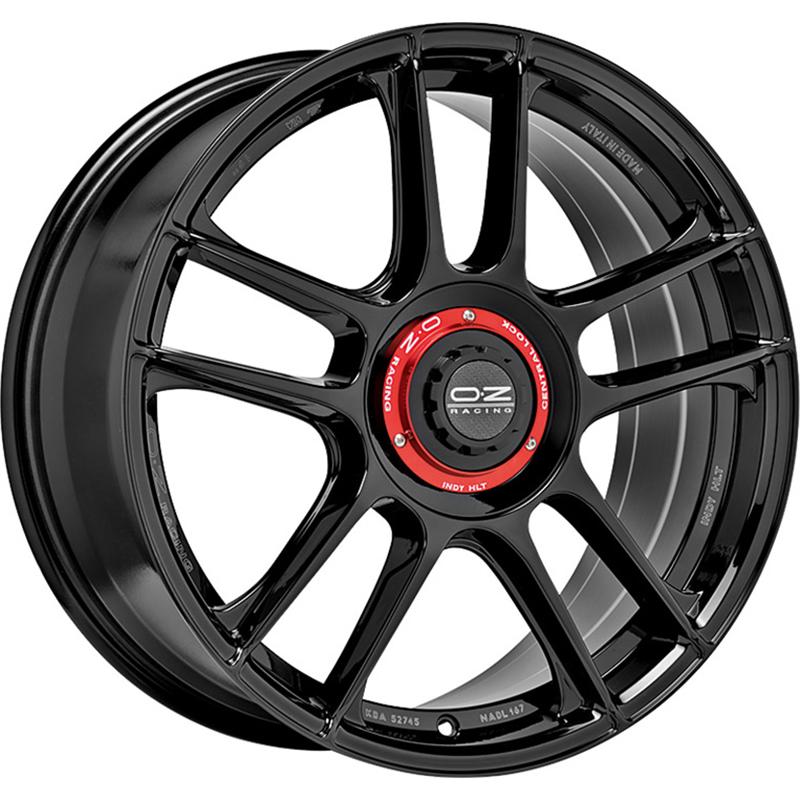 Cerchio OZ RACING Indy Hlt Glossy Black 5 fori 20\" 10X20 ET35 5x112