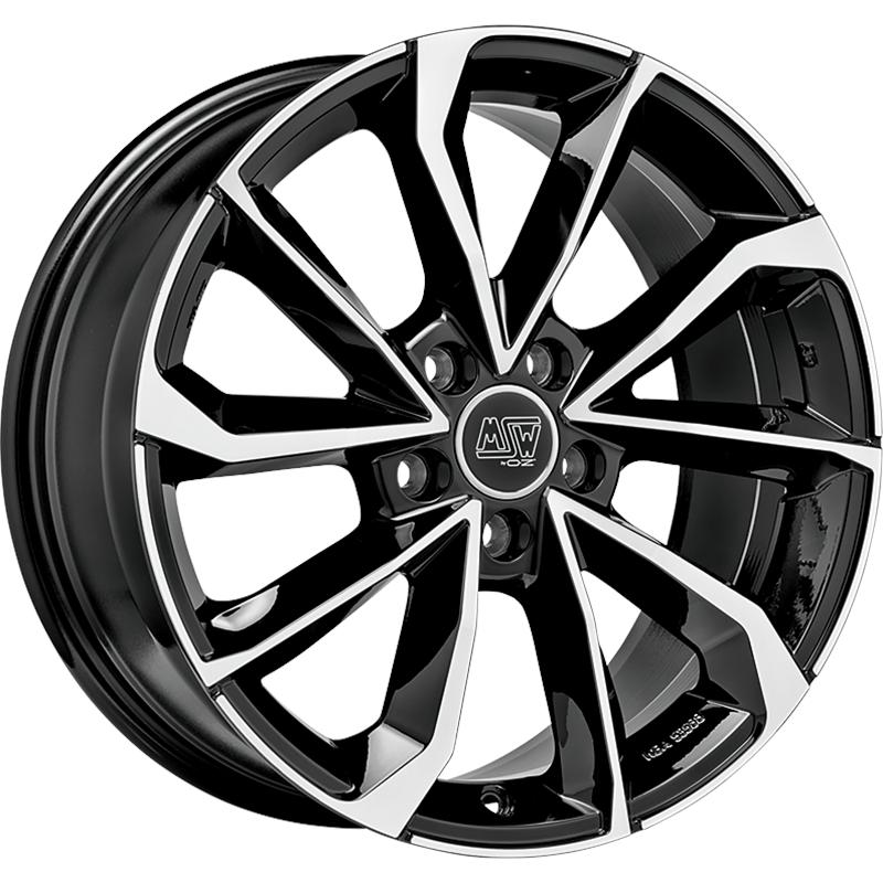 Cerchio MSW Msw 42 Gloss Black Full Polished 5 fori 19\" 8X19 ET45 5x112