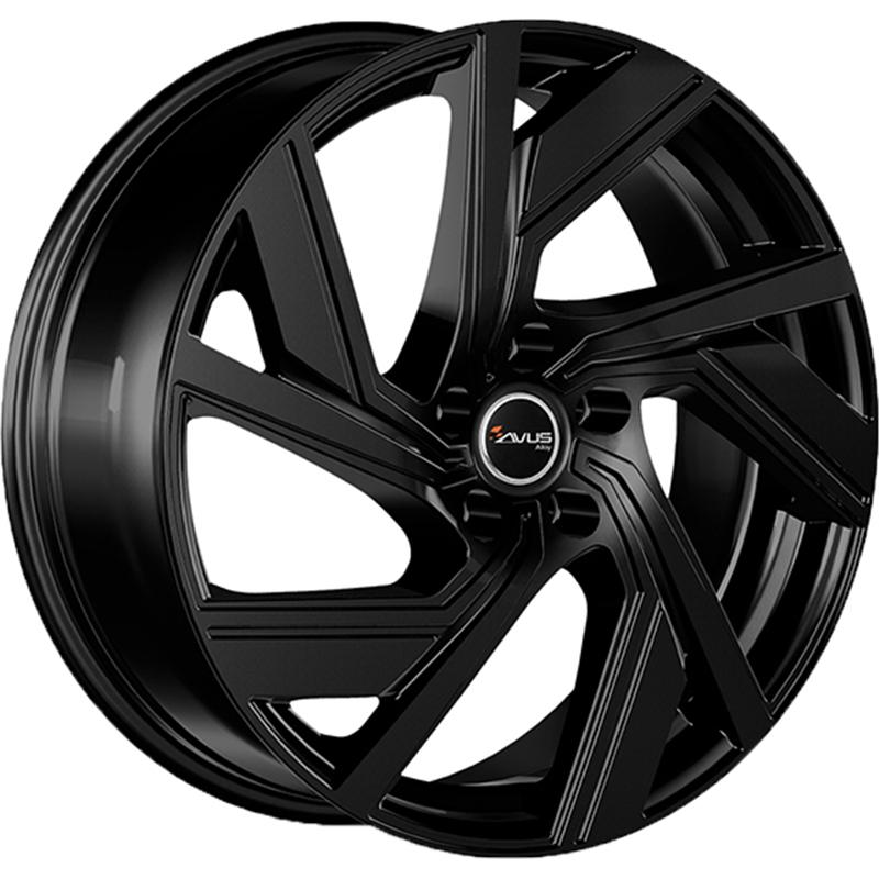 Cerchio AVUS AC-521 Black 5 fori 19\" 8.5X19 ET40 5x112