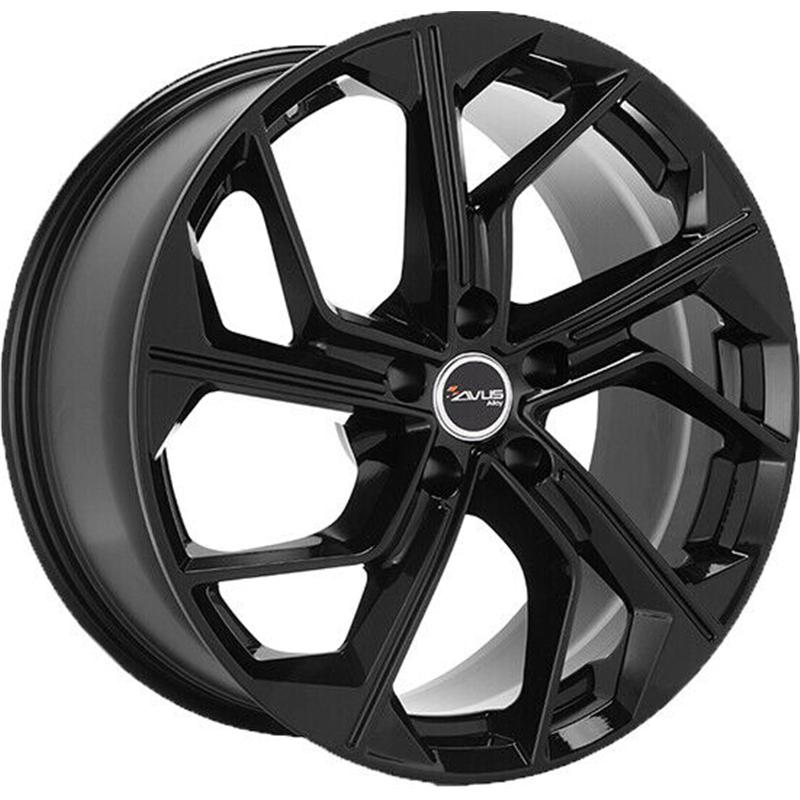 Cerchio AVUS AC-522 Black 5 fori 18\" 8X18 ET40 5x112