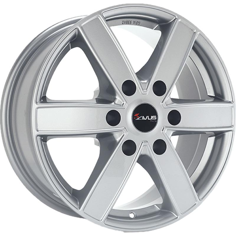 Cerchio AVUS AC-V61 Hyper Silver 6 fori 16\" 6.5X16 ET50 6x120