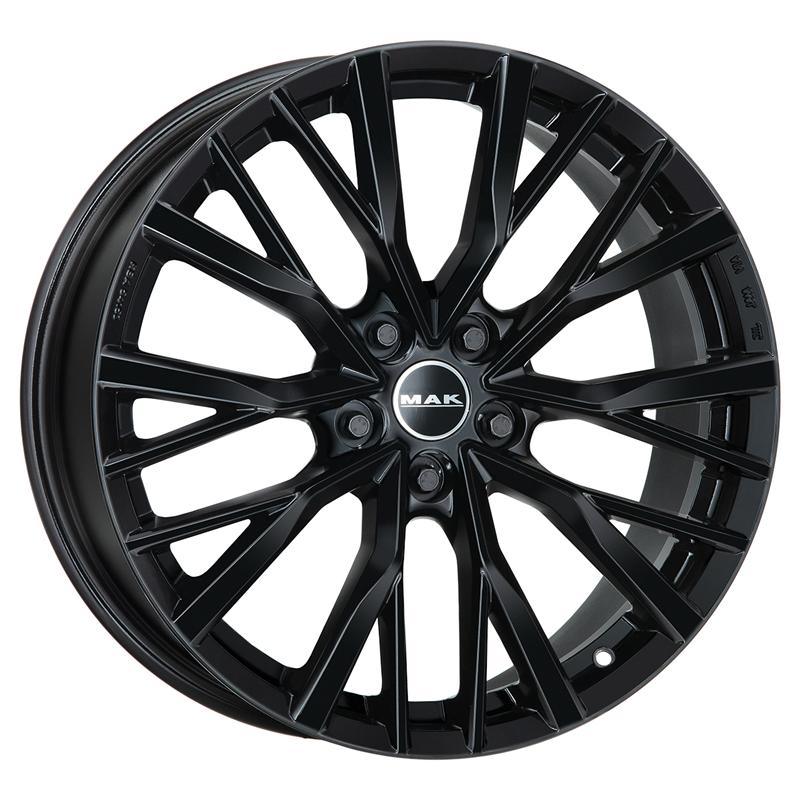 Cerchio MAK Kent Glossy Black 5 fori 20\" 8.5X20 ET43 5x120