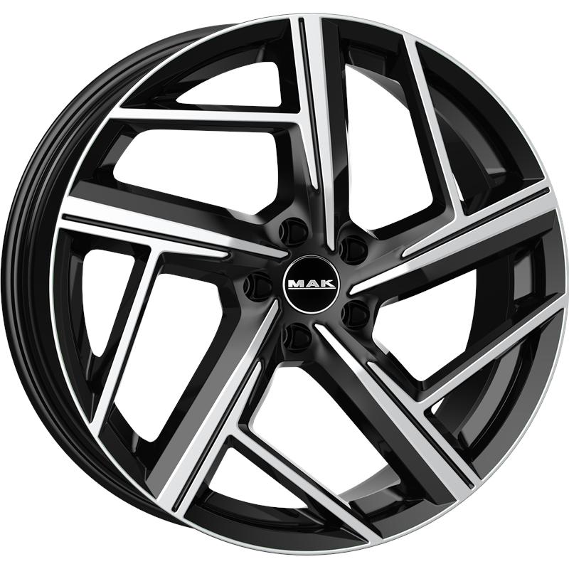 Cerchio MAK Qvattro Black Mirror 5 fori 20\" 8.5X20 ET20 5x112