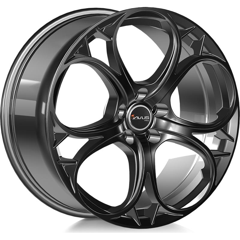 Cerchio AVUS AC-520 Anthracite 5 fori 17\" 7.5X17 ET30 5x110