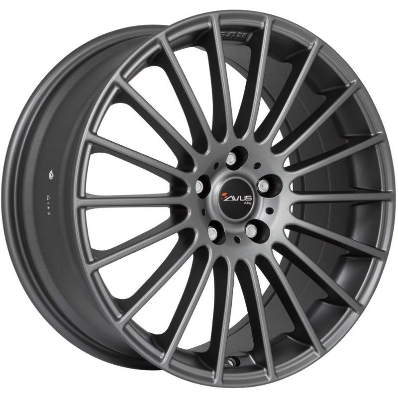 Cerchi in Lega AVUS AC-M03 Matt Anthracite 5 fori 18\" 8X18 ET35 5x112