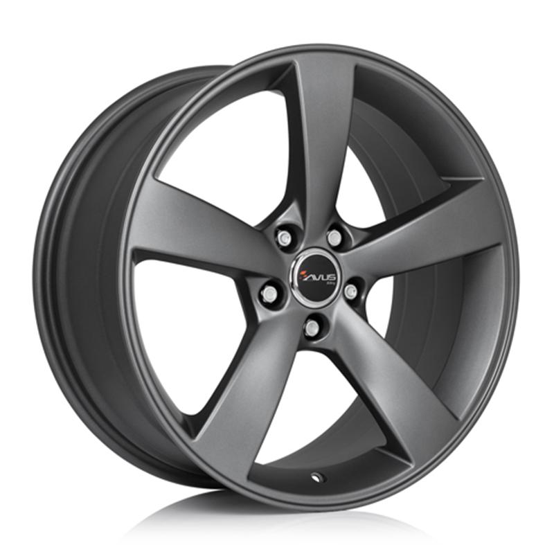 Cerchi in Lega AVUS Af10 Matt Anthracite 5 fori 20\" 9X20 ET45 5x120