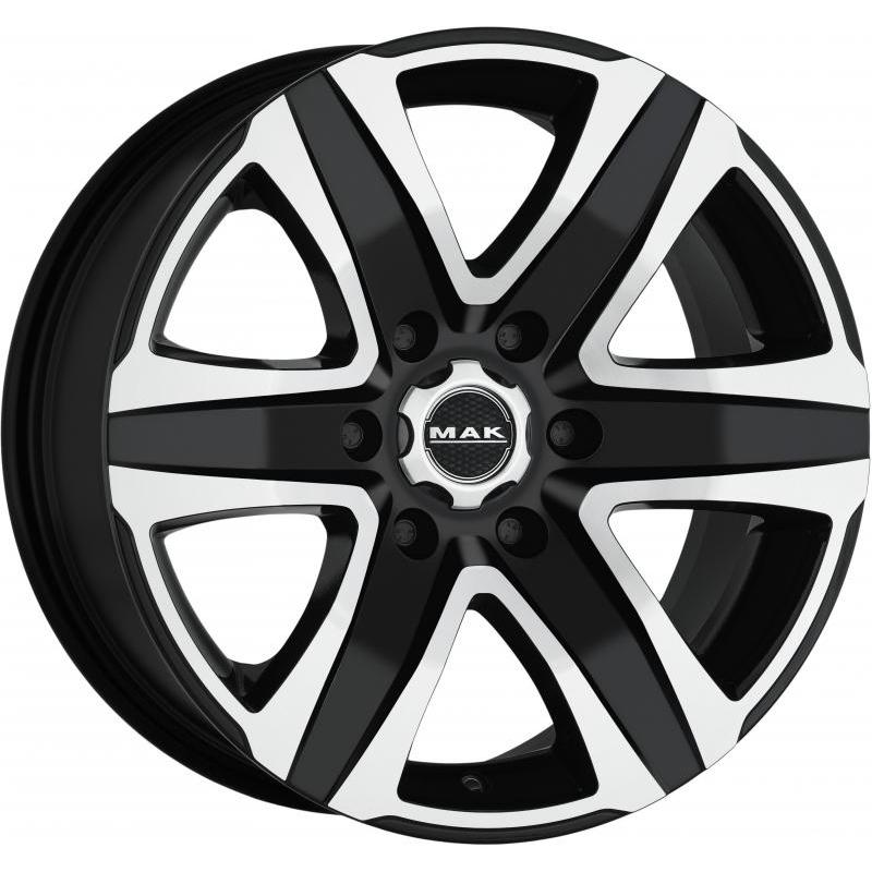 Cerchio MAK Stone 6 Black Mirror 6 fori 18\" 8X18 ET35 6x139.7