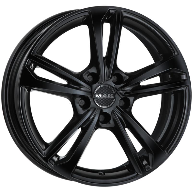Cerchio MAK Emblema Glossy Black 5 fori 18\" 7X18 ET38 5x105