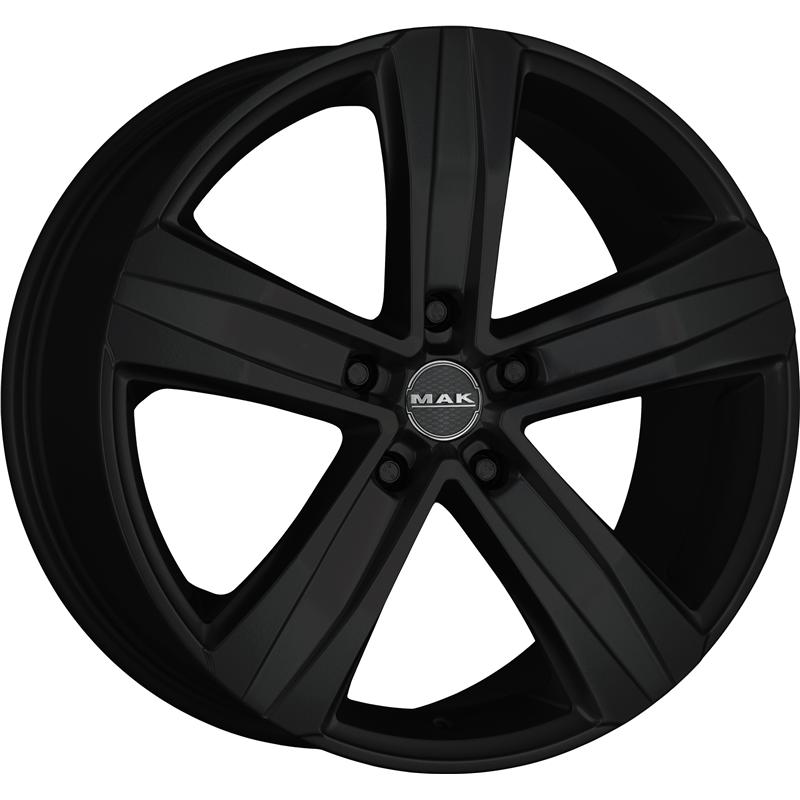 Cerchi in Lega MAK Stone 5 Glossy Black 5 fori 18\" 7.5X18 ET50 5x120