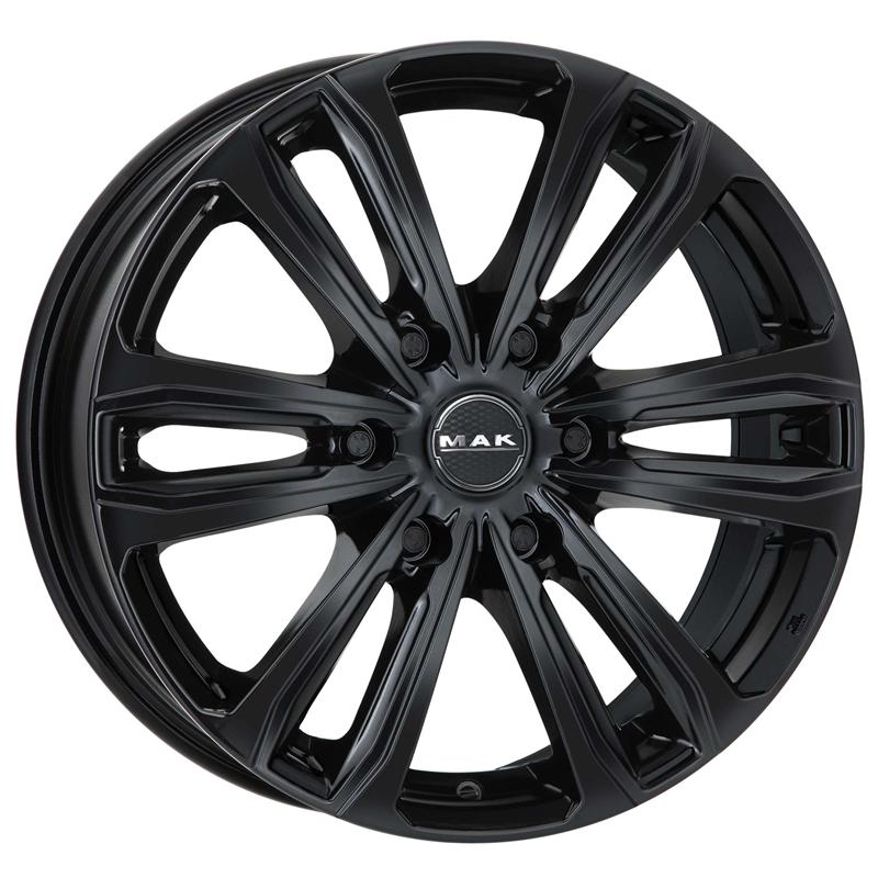 Cerchio MAK Safari 6 Glossy Black 6 fori 18\" 8X18 ET45 6x114.3