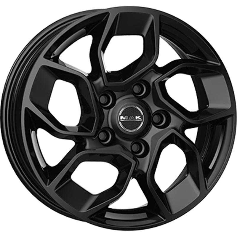 Cerchio MAK Express 3 Glossy Black 5 fori 17\" 7X17 ET45 5x114.3