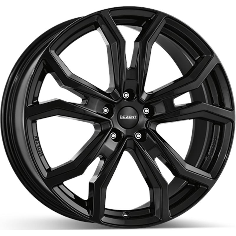 Cerchio DEZENT Tv Black 5 fori 18\" 8X18 ET40 5x112
