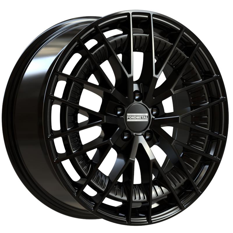 Cerchio FONDMETAL Kari Glossy Black 5 fori 20\" 8.5X20 ET50 5x112