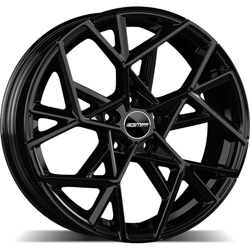 Cerchio GMP Cartesio Glossy Black 5 fori 19\" 8X19 ET43 5x112