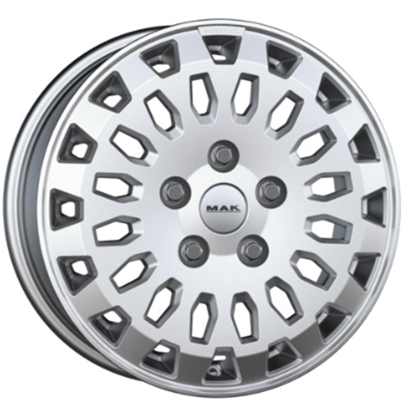 Cerchi in Lega MAK Overland Light Titan 5 fori 16\" 6.5X16 ET65 5x118